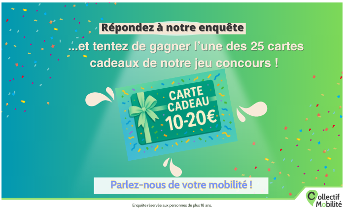 Participez à notre enquête